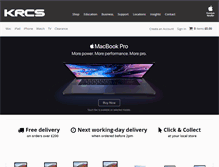 Tablet Screenshot of krcs.co.uk